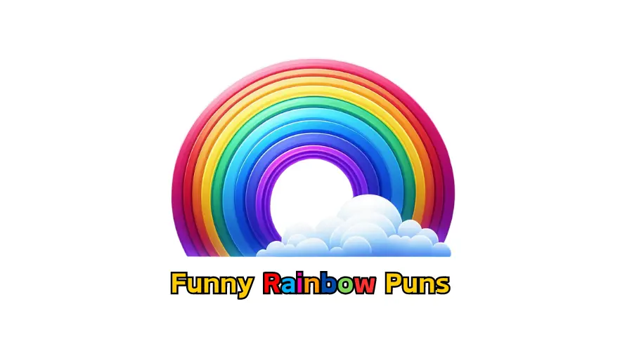 Funny Rainbow Puns